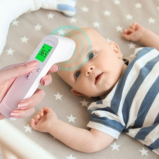 Thermomètre Frontal LumiTemp™ | Sans Contact 1 Seconde - kidzbutterfly.com