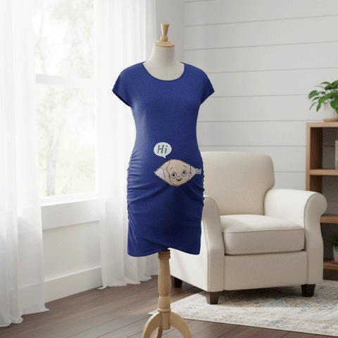 Robe Grossesse MamaLuxe™ | Élégante et Confortable