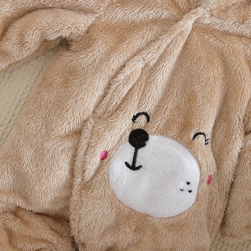 Combinaison pour Bébé ChienVelours™ | Douillette - kidzbutterfly.com