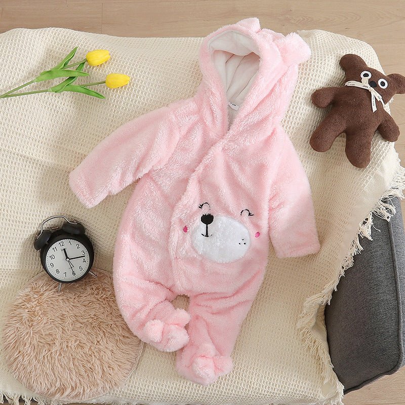 Combinaison pour Bébé ChienVelours™ | Douillette - kidzbutterfly.com