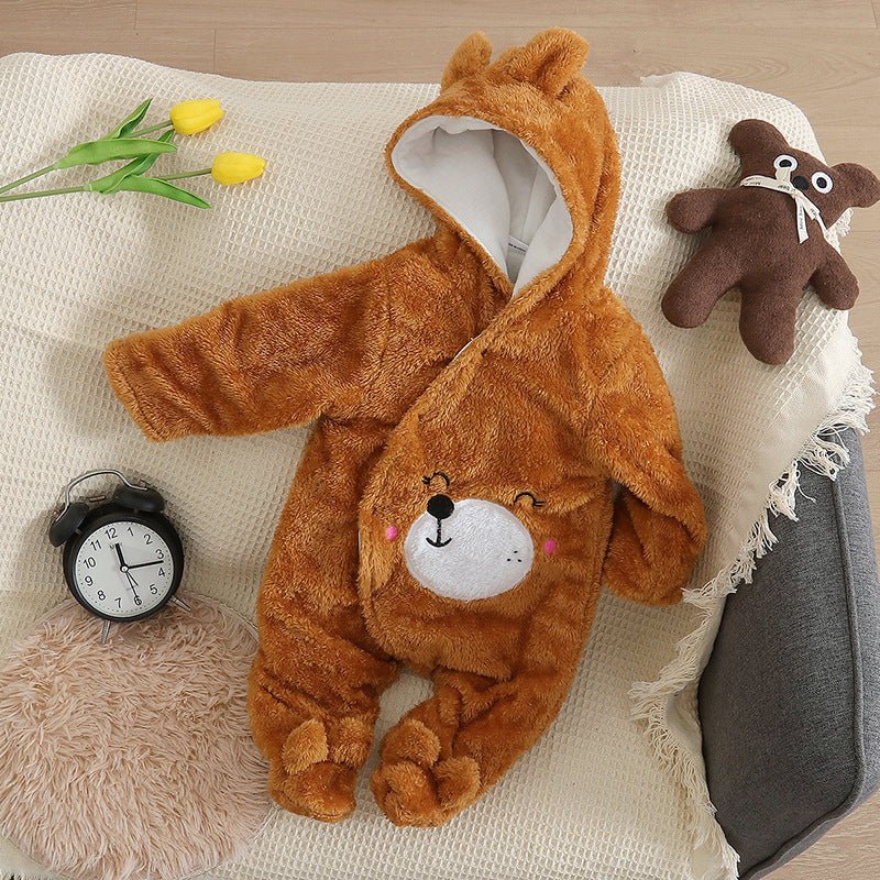 Combinaison pour Bébé ChienVelours™ | Douillette - kidzbutterfly.com