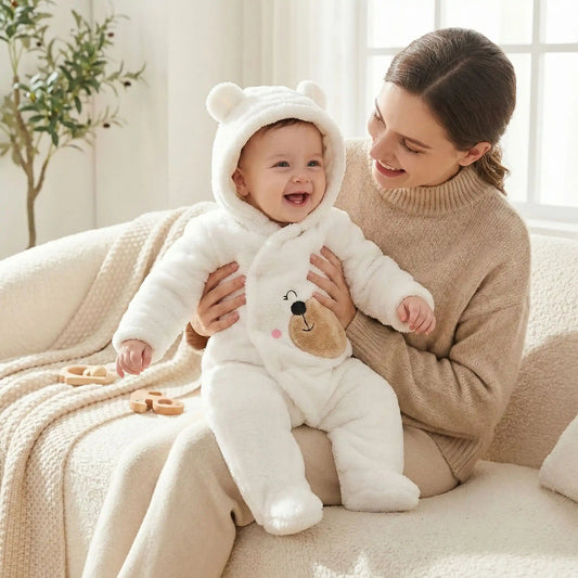 Combinaison pour Bébé OursVelours™ | Douillette - kidzbutterfly.com