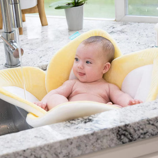 fleur de bain nouveau né