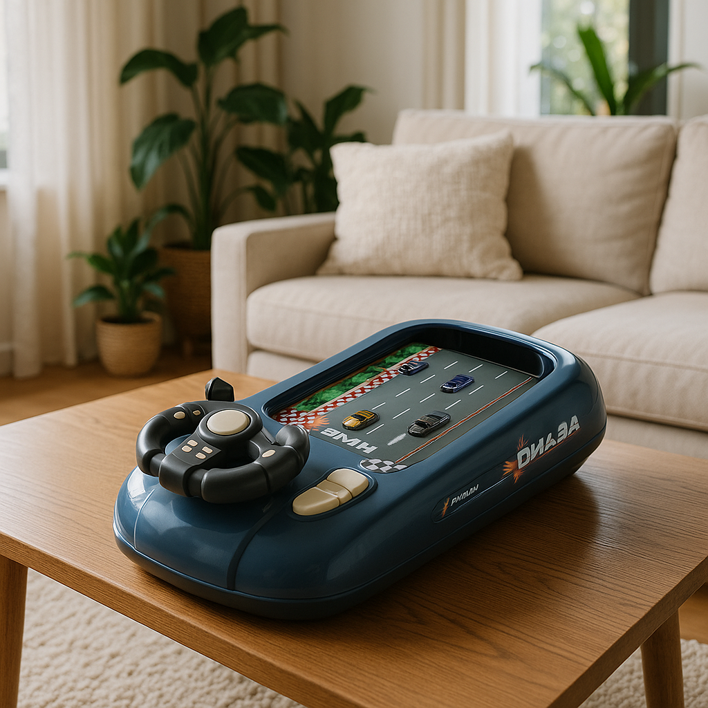 jeu de course enfant MiniAstro volant interactif