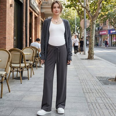 Pantalon Grossesse MamanRoyal™ | Confort Élégant - kidzbutterfly.com