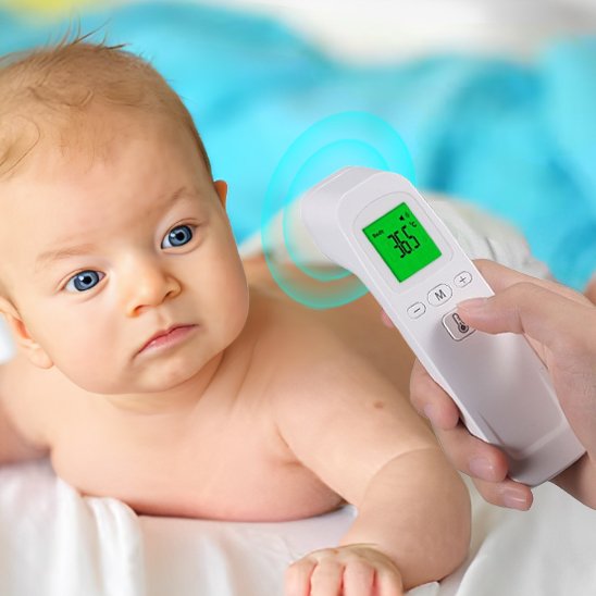 Thermomètre Frontal LumiTemp™ | Sans Contact 1 Seconde - kidzbutterfly.com